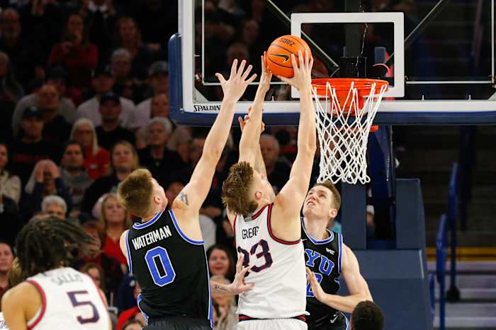 Gonzaga Bulldogs BYU Cougars62